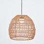 SOLANA Solar Pendant Light Polyethylene Steel Beige 3