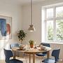 Quora Pendant Light 1-bulb Iron Opal Glass Cream 3