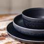4-piece tableware set ceramic Midnight Blue 1