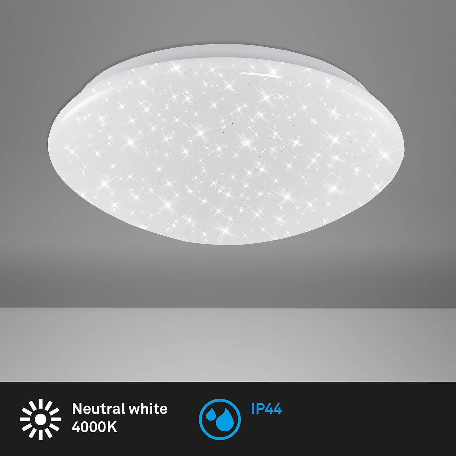 Brilo LED-Deckenleuchte 1-flammig Acrylglas Stahl 4