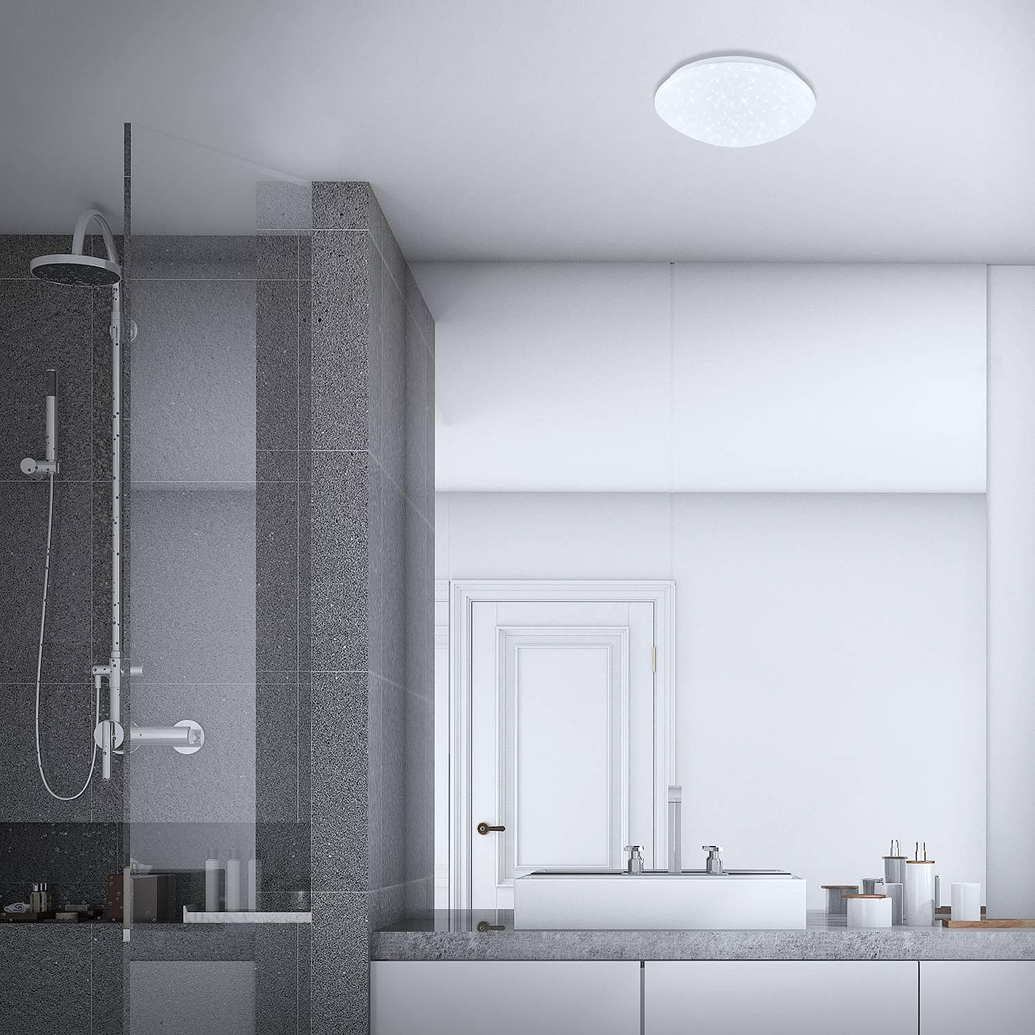 Brilo LED-Deckenleuchte 1-flammig Acrylglas Stahl 2