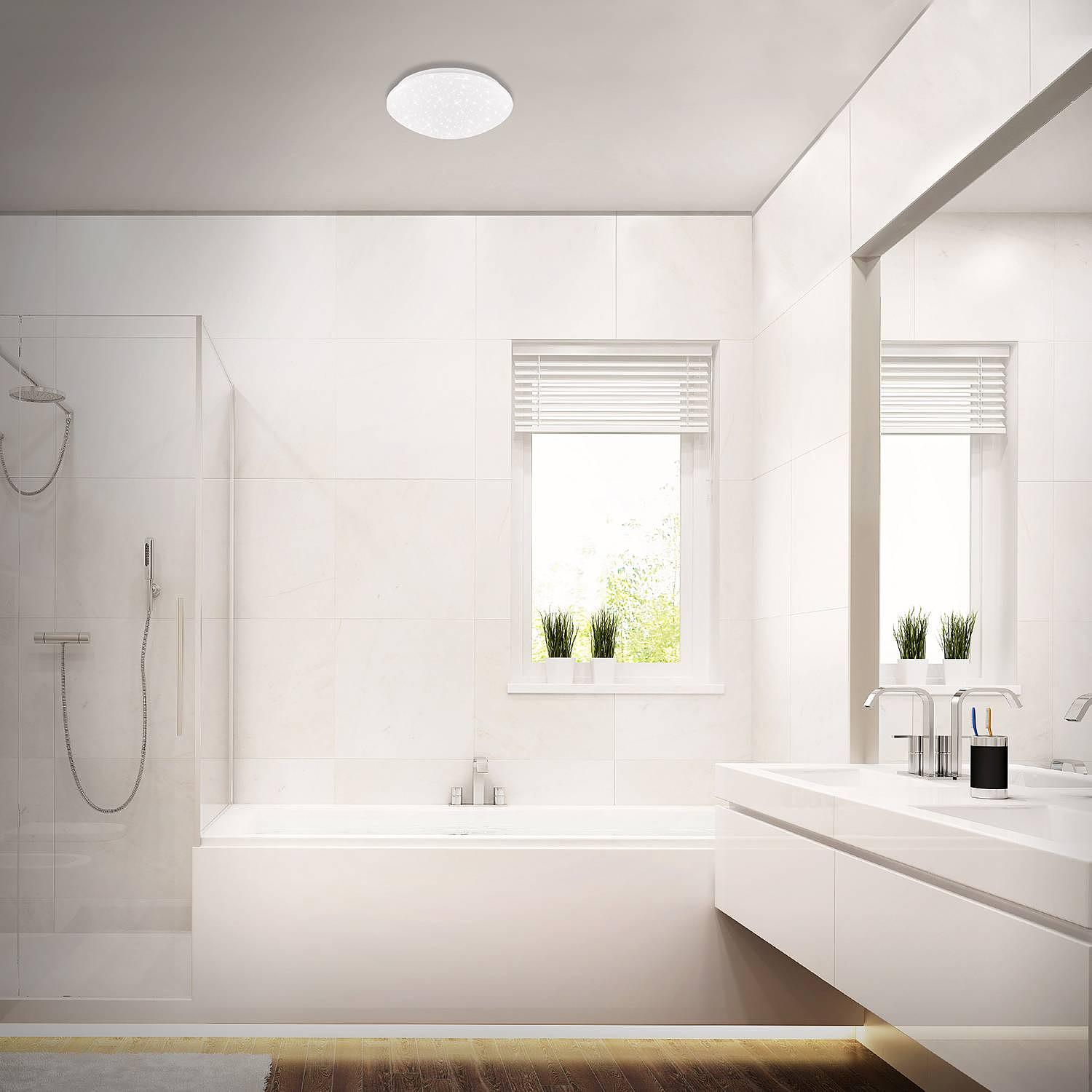 Brilo LED-Deckenleuchte 1-flammig Acrylglas Stahl 3
