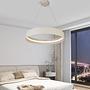 Teresa LED-Pendelleuchte Eisen Beige 2
