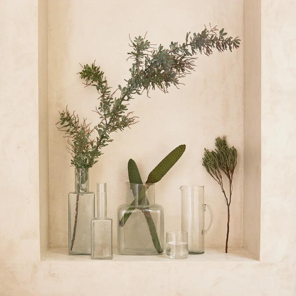 Veli Glas Vase Transparent 1