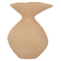 Flow Vase Ceramic Beige 0