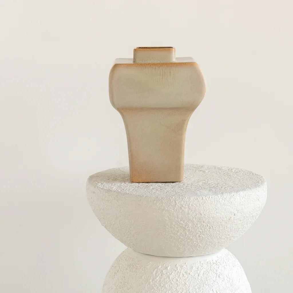Riva Vase Beige  0