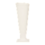 Mette Vase Keramik Weiß 0