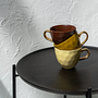 Shizu Coffee Table with Fez Tray, Black Small 3