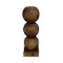Sockelleuchte Holz Braun 1