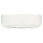 Crinkle Foil Bowl Glass Transparent 0