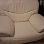 Sessel Leder Weiß  0