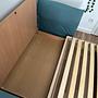 Aufklappbares Sofa Türkis 2