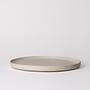 2x Speiseteller Keramik Dreamy Ivory 26,5 cm 0