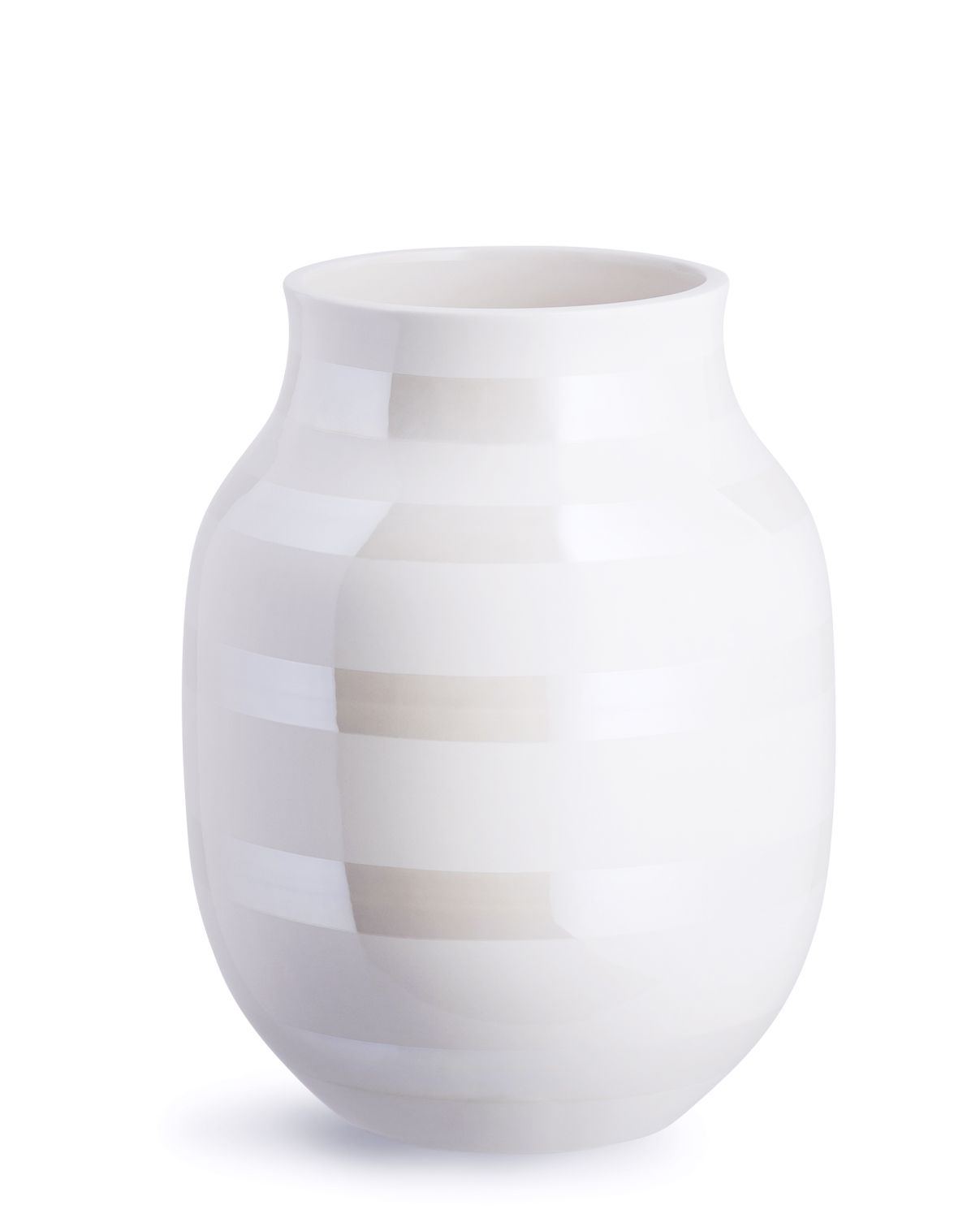 Omaggio Keramikvase Weiß 0