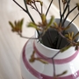 Omaggio Keramikvase Weiß 6
