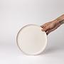 2x Frühstücksteller Keramik Dreamy Ivory 22,5 cm 1