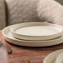 2x Breakfast plate ceramic Dreamy Ivory 22.5 cm 2