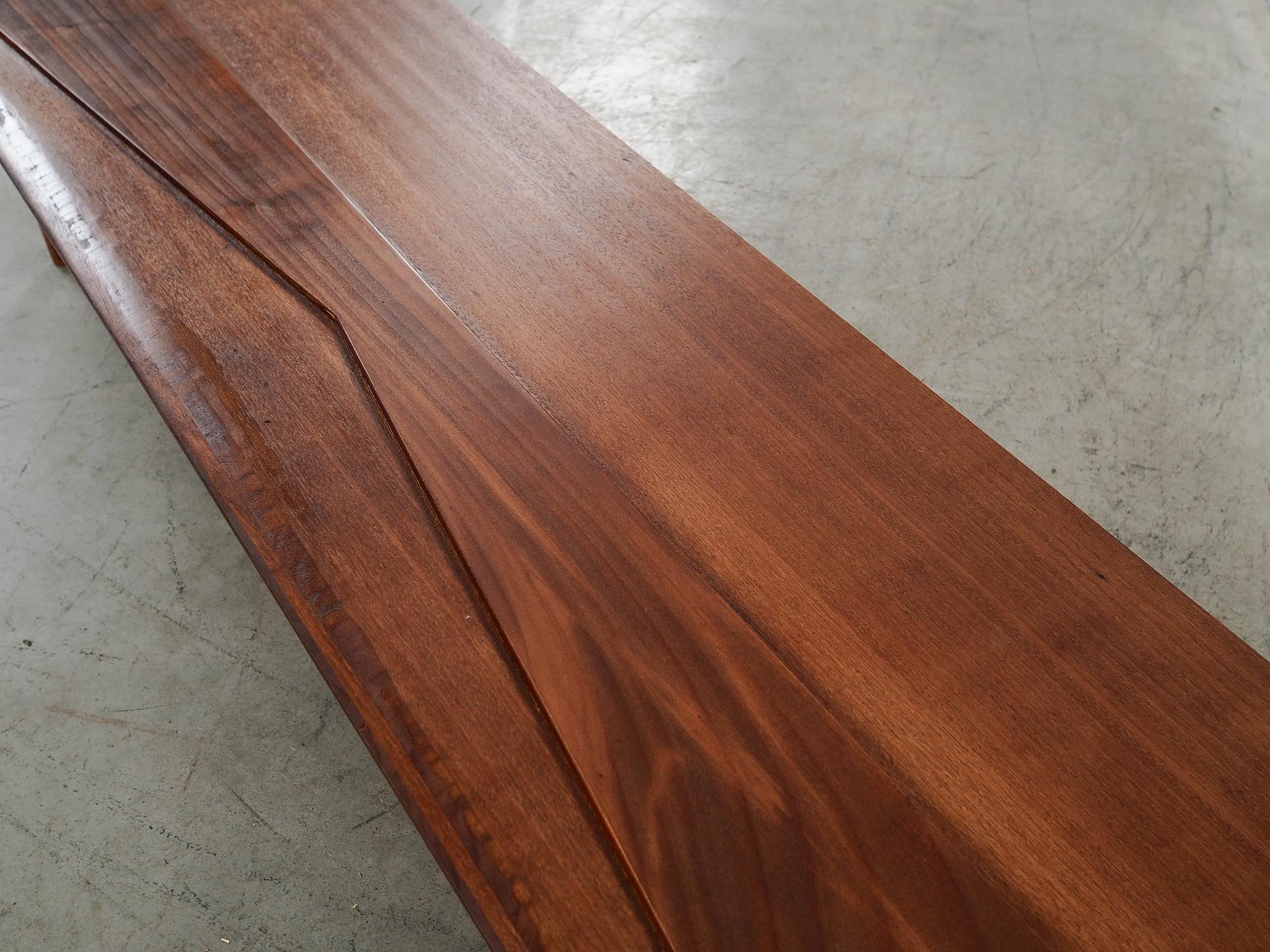 Lowboard Mahogany Brown 7