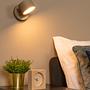 Gian LED wall lamp iron beige 2