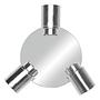 Angelo Ceiling Light 3-bulb Iron Silver 2