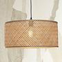 Java Pendant Light 1-bulb Bamboo Beige 0