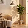 Qiora floor lamp 1-light iron 0