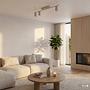 Hovia Pendant Light Bar Shape 3-bulb Iron 2