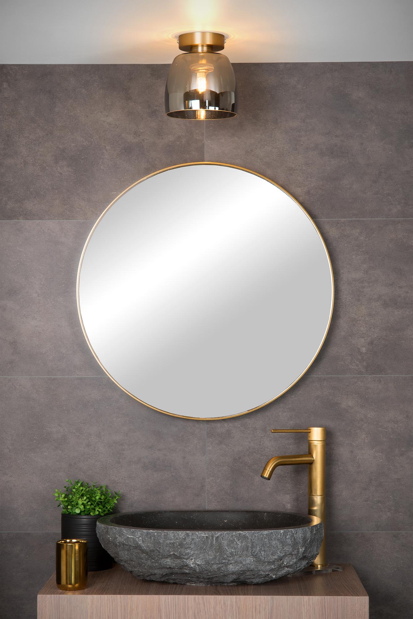 Tyler Deckenleuchte Opalglas Gold 2