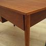 Vintage sewing table teak brown 1960s 10