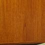 Vintage cabinet teak wood beige 1970s 10