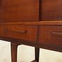 Vintage sideboard teak wood brown 1960s 10