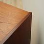 Vintage Highboard Teakholz Braun 1960er Jahre 13