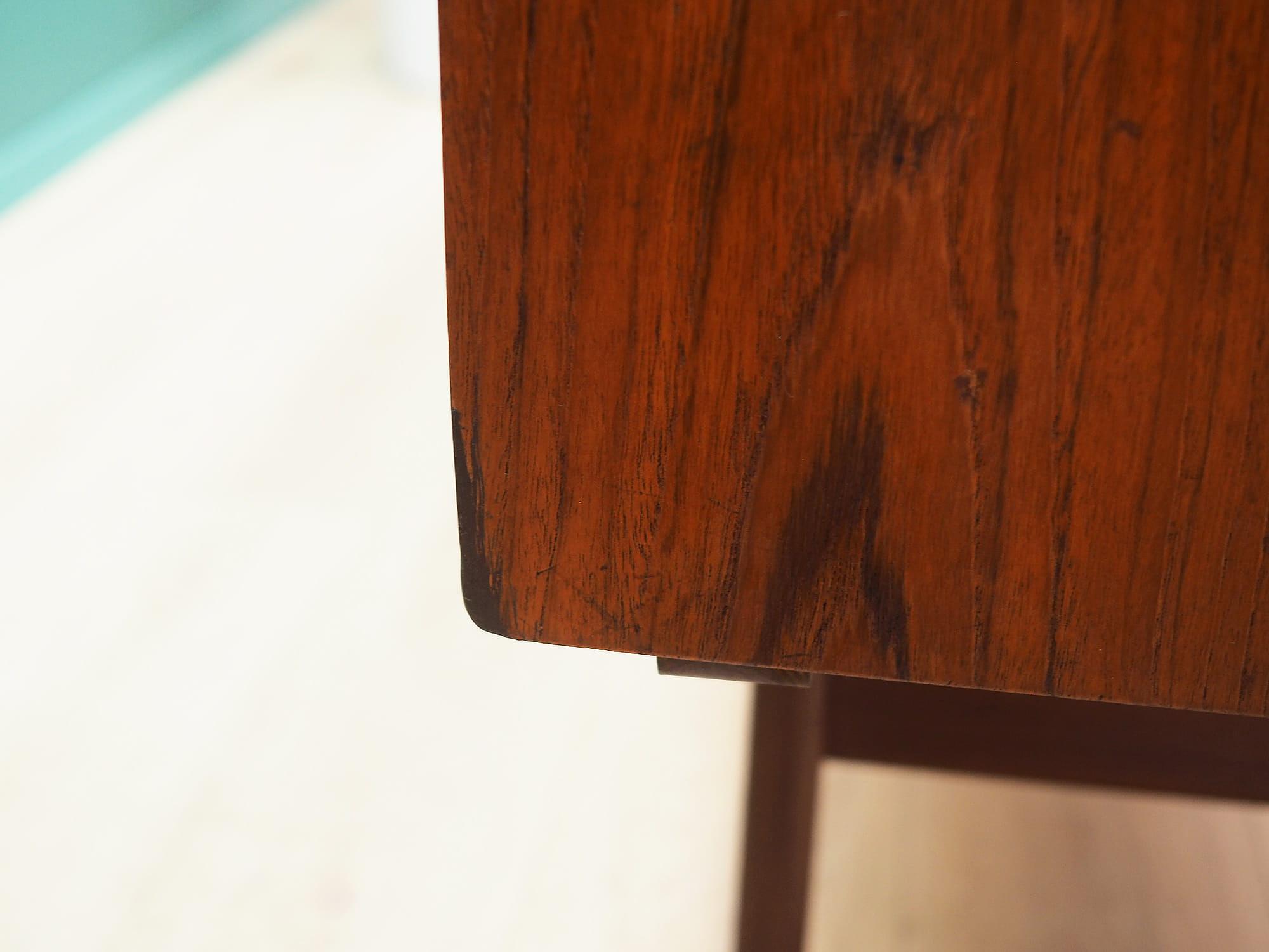 Vintage Highboard Teakholz Braun 1960er Jahre 12