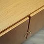 Vintage cabinet Ash wood Brown 1970s 12