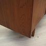 Vintage Highboard Teakholz Braun 1960er Jahre 11