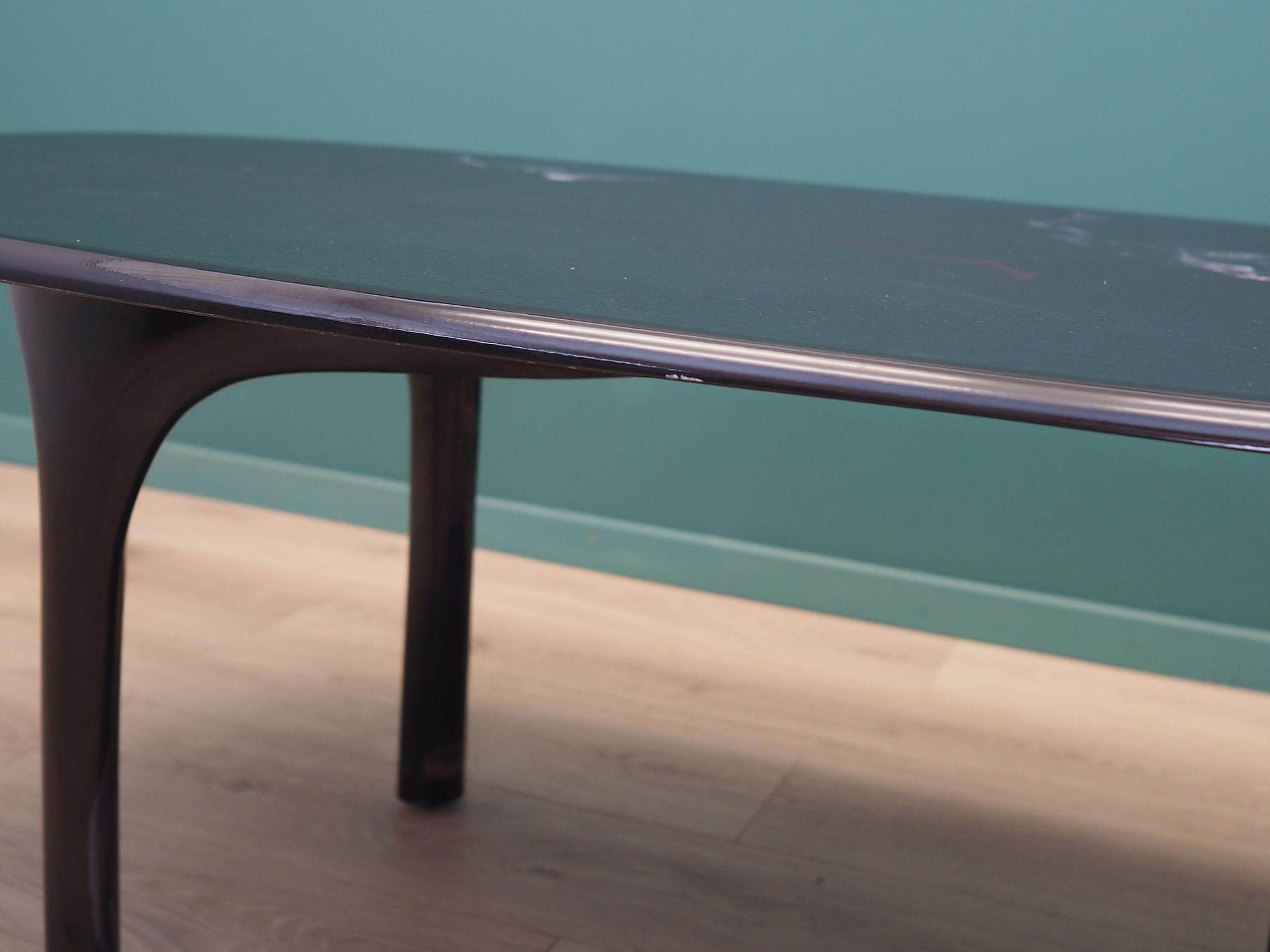 Vintage Coffee Table Stone Brown 1970s 11