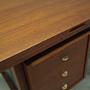 Scrivania Vintage in Teak Marrone Anni '70 11