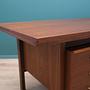 Vintage Schreibtisch Teakholz Braun 1970er Jahre 12
