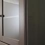 Vintage Schrank Kiefernholz Grau 1980er Jahre 12