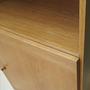 Vintage Bücherregal Holz Beige 1970er Jahre  11