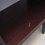 Vintage Bookshelf Mahogany Brown 1960s 11