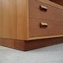 Vintage Bücherregal Holz Braun 1970er Jahre 11