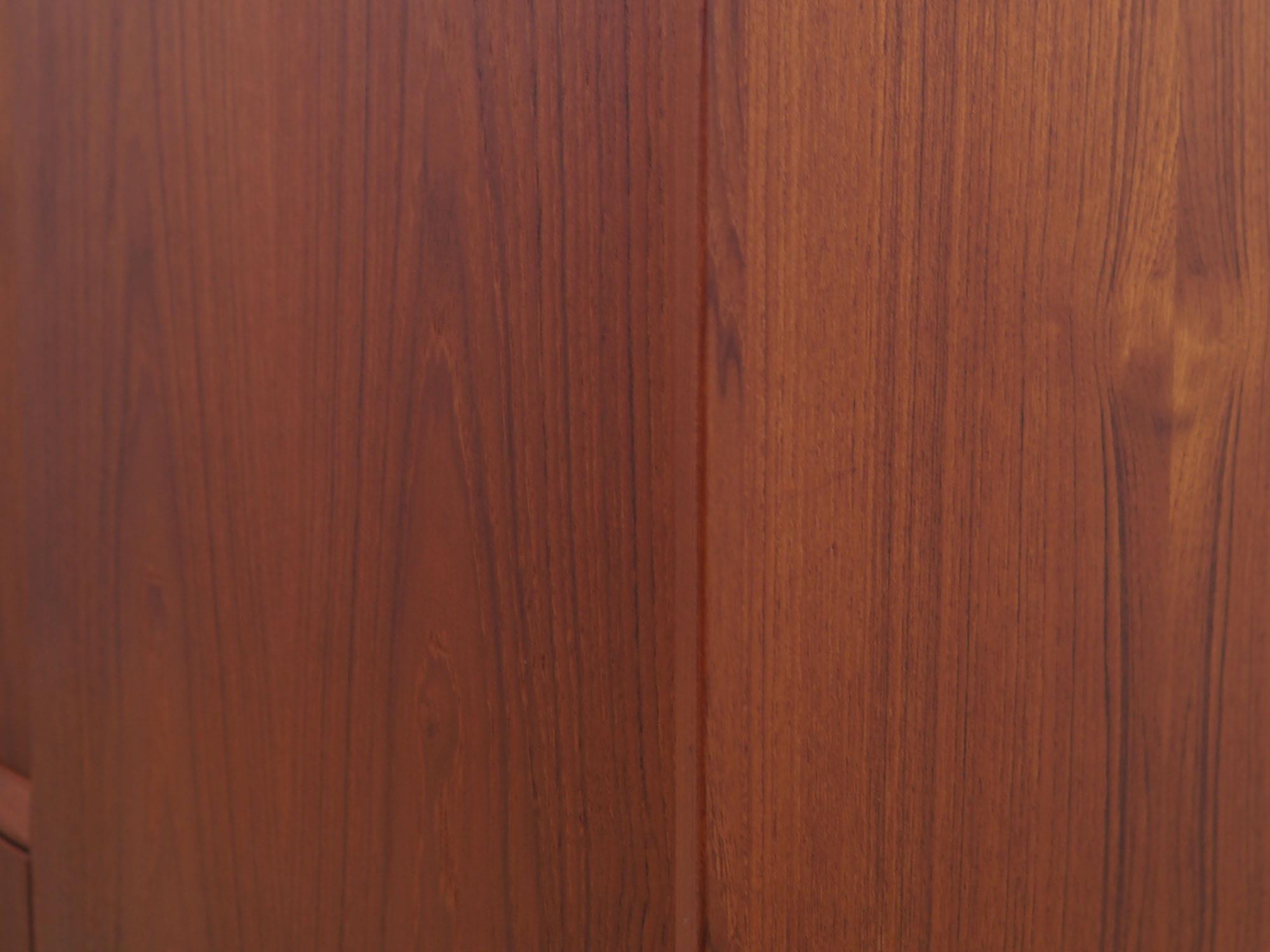 Vintage Highboard Holz Braun 1960er Jahre 14