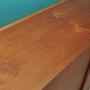 Vintage Sideboard Wood Brown 1960s 12