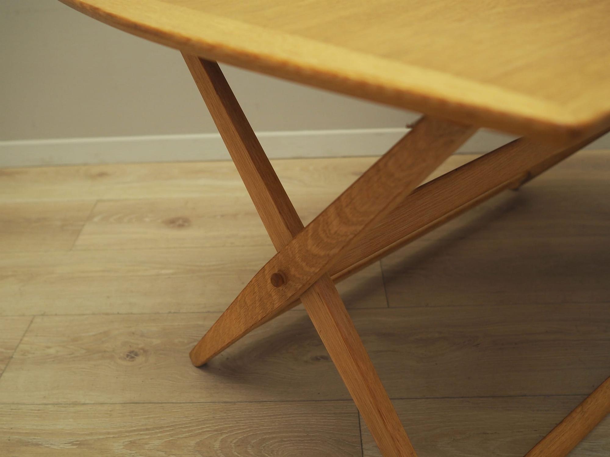 Coffee table wood Natural 1970s 12