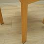 6x Vintage Chair Wood Textile Grey 1980s 14