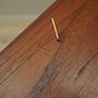 Vintage Highboard Teakholz Braun 1960er Jahre 12