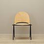 6x Vintage Chair Wood Metal Brown 1970s 10