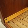 Vintage Bed Teak Wood Brown 1970s 11