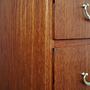 Vintage chest of drawers Teak brown 1970s 11